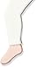Jefferies Socks Girls' Baby Cotton Footless Tights with Scalloped Edge, Ivory, 18-24 Months