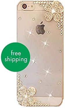 Gear Gurad Swarovski Crystal Diamond Clear Slim Case for iPhone 5s | iPhone 5SE | iPhone 5