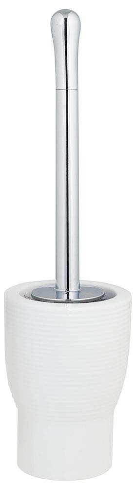 Spirella Opera Porcelain Relief Toilet Brush, White