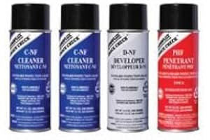 Dynaflux Crack Check 4 Piece Standard Kit, Non-Flammable, Industrial Testing Kit, 5.75 oz