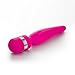 FengLan Vibrator Wireless Power Wand Massager 7 Frequency Rechargeable Waterproof Silent Medical-Grade Silicone Pulsating Patterns (Pink)