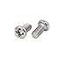 uxcell a17020800ux0390 M3 x 6mm Phillips Drive Fully Thread Pan Head Bolts Machine Screws (Pack of 25)