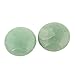 12pcs Cabochon Stone Beads 20x20mm Round Chakra Healing Crystal Semi Gemstones CAB Random Color Bulk for Necklace Jewelry Making(No Holes)