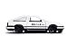 Jada Toyota Trueno Ae86 White Black Bottom Initial D First Stage (1998) TV Series Hollywood Rides Series 1/32 Die-cast Model Car 99801