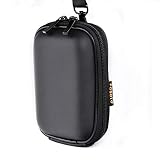 Snug Fit Black Camera Case Compatible for Canon PowerShot ELPH 180 190 360 HS SX620 A2300 IXUS 285 180 G9X Mark II,Sony Cyber-Shot DSC-W830 W810 W800 WX220 HX80 HX90,Nikon Coolpix A10 S7000 W100