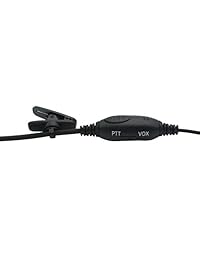 goodqbuy profesional cancelación de ruido radio auriculares de techo con VOX PTT Boom micrófono para Motorola Radios Walkie Talkie SP50 P100 GP68 GP88 GP88S GP280 GP300 GP308 CLS1450 2 pines