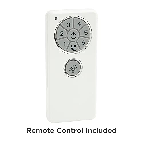 Casa Vieja 44" Plaza DC Modern 3 Blade Indoor Outdoor Ceiling Fan with