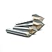 4PCS 90-Degree V Groove Router Bit, Gazeto Titanium Coated Carbide-Tipped 2-Flute CNC Engraving Bit Woodworking Chamfer Bevel Cutter, 1/4-Inch Shank