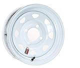 Trailer Wheel White Rim 13 x 4.5 Spoke Style 4 Lug On 4