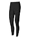 Duofold Women's Light Weight Thermatrix Performance Thermal Legging, Black, Medium