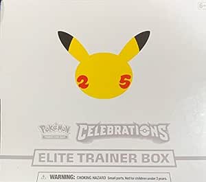 Amazon.com: Pokemon Trading Card Game: Celebrations Elite Trainer Box