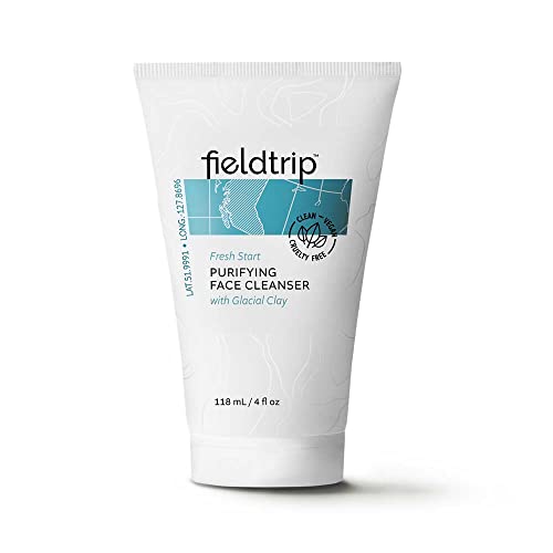 Fieldtrip Fresh Start Purifying Face Cleanser with Glacial Clay, 4 fl oz,