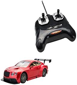 XTR Toys Showcase Select Radio Control R/C 1:24 Scale Red Bentley Continental GT3 Models Car Vehicle Hobby Full Function Electric Ready to Run RTR 49MHz