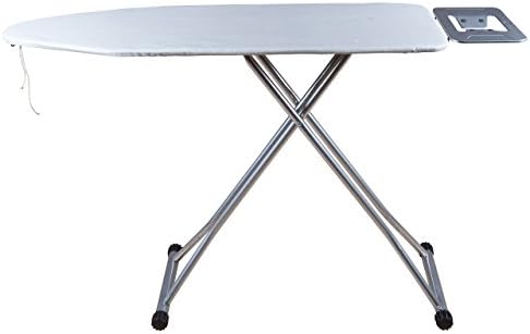 Viasonic Premium+ Ironing Board - Premium Felt Underlay - Cotton Poly Blend Cover - Easy Fold Lever - Sturdy and Dependable - 48" x 15" - Everyday Use by Unity