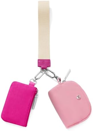 Amazon.com: Keychain Wallet Mini Zip Around Wristlet Wallets for