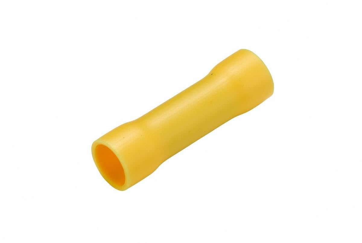 HELLA 8KW 044 034-811 Cable Connector - Yellow - from: 4.0mm² - to: 6.0mm² - Butt Joint - Kit - Quantity: 12
