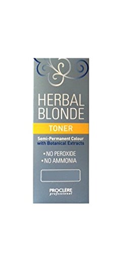 Proclere Herbal Blonde Toner Blissfully Blonde 65ml Amazon Co Uk