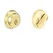 SCHLAGE B60N505 Deadbolt, Keyed 1 Side, Bright Brass