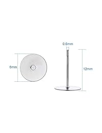 Craftdady - Pendientes de acero inoxidable