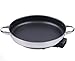 Electric Skillet By Culina 18/10 Stainless Steel, Nonstick Interior, with Glass Lid, 12-inch Round, Ptfe/pfoa-free, Dishwasher-safe