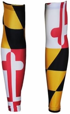Maryland Flag Arm Warmers (Large)