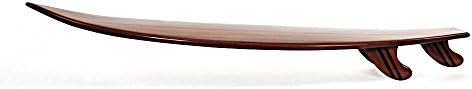Cedar Wooden Surfboard 6'3 Shortboard Hollow Epoxy Fiberglass Surfing Tri Fin