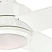 Hampton Bay Merwry 52 In. LED Indoor White Ceiling Fan
