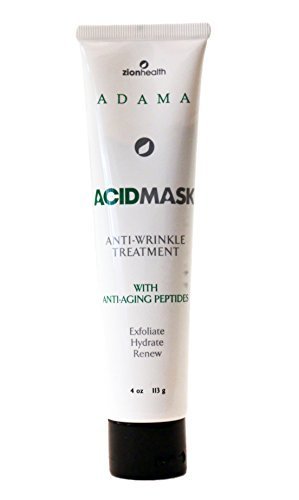 Glycolic Acid Face Mask- Deep Anti Wrinkle Treatment. 4 Exfoliating fruit acids by Zion Health