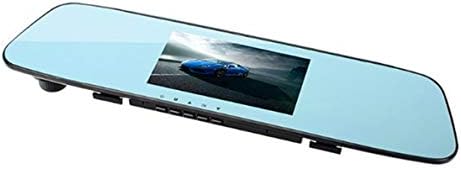 Dash Cam, 7.0 Inches Dual Lens Car Rear View Mirror Recorder HD 1080P Touch Screen Night Vision with GPS,for Car, Truck