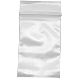 Beadaholique 2 by 3-Inch 100 Self Sealing Plastic Bags, Clear