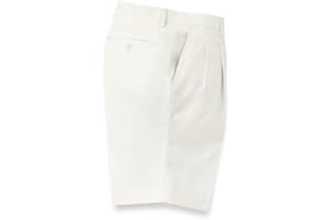 Paul Fredrick Men's Linen/Cotton Pleated Shorts