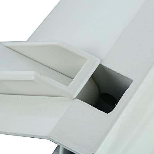9milelake Wall Mounted Drop Leaf Stool Foldable Shower