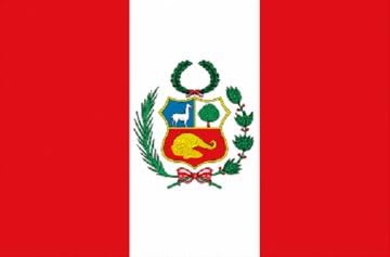 Bandiere Online Bandiera Del Peru Con Stemma Per Esterni Amazon It Sport E Tempo Libero