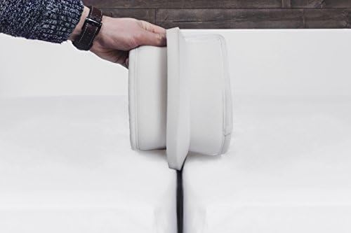 TIURE Bed Bridge Mattress Connector - Premium finish - Hypo-Allergenic foam - 6.08 feet x 6.7 inches - Twin (non XL) and Full matresses - Storage bag included