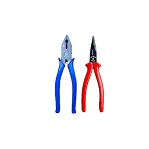 Sky Blue Combination Hand Tool's Multipurpose Professional Home & Office Used Tool's Kit ( 2 Piece ) SBE462