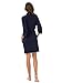 SIORO Cotton Robes Lightweight Kimono Robe Gowns Soft Knit Bathrobe Nightwear V-Neck Loungewear Sexy Sleepwear Short For Women Navy M