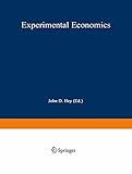 Image de Experimental Economics (Studies in Empirical Economics)
