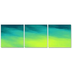 Abstract Color Collage Painting Artwork for Home Framed 24 Panels