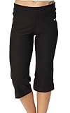 Nike Women's Dri-Fit Work Out Training Capri Pants-Black-Small