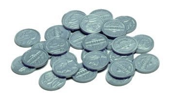 Learning Advantage CTU7522 Plastic Coins 100 Nickels
