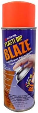 Performix PLASTI DIP Intl. Mulit-Purpose Rubber Coating Spray BLAZE ORANGE 11oz by Plasti Dip International