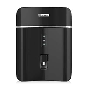 Blue Star Opulus 8 L RO+UV+UF+IBT Alkaline Water Purifier, Black