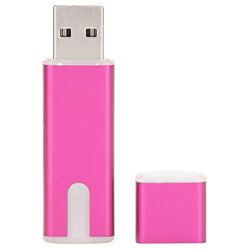 Allsor USB Pendrive, Mini Memory Stick, USB2.0 Rose Red Desktop-Zubehör mit Atemlicht Home Office für Computer Tablet…