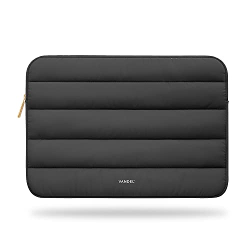 Vandel Puffy Laptop Sleeve 13-14 Inch Laptop Black Laptop