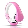 Volume-Limited-LINKWIN-Kids-Safety-Foldable-Stereo-Headphones35mm-Jack-Wired-Cord-Earbuds-Volume-Controlled-at-85dB-OnOver-Ear-Children-Toddler-Headset-for-iPad-Kindle-Airplane-School-Pink Kids Headphones, KPTEC Children Headphone for Girls, Over Ear,Wired Headset Volume Limited Child Earphones Foldable…