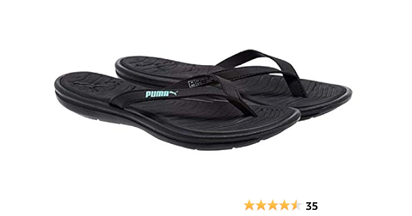 puma lux flip flops size 8