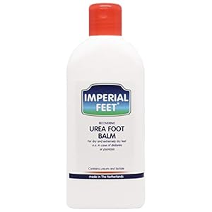 Urea-Cream-for-Cracked-Heels-Dry-Skin-Hand-Cream-Diabetic-Foot-Cream-Callus-Hard-Skin-XL-150-ML Imperial Feet Urea Foot Balm - Natural Urea Cream for Rough & Dry Skin, Calluses - Cracked Heel Treatment with Cleansing…