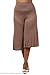 Pastel by Vivienne Women's Wide Waistband Cropped Pants