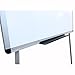 VIZ-PRO Magnetic Whiteboard Easel, 48 x 24 Inches, Portable Dry Erase Board Height Adjustable for School Office and Home