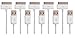 JustJamz USB 30 Pin Sync and Charging Cable for iPhone 4/4S, iPhone 3G/3GS, iPad 1/2/3, iPod - 3.2 Feet 1 Meter (5 Pack)